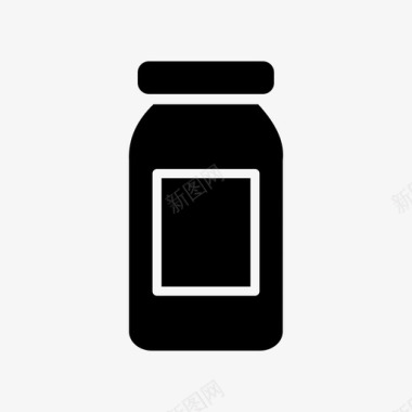 瓶子饮料食品和餐厅图标图标