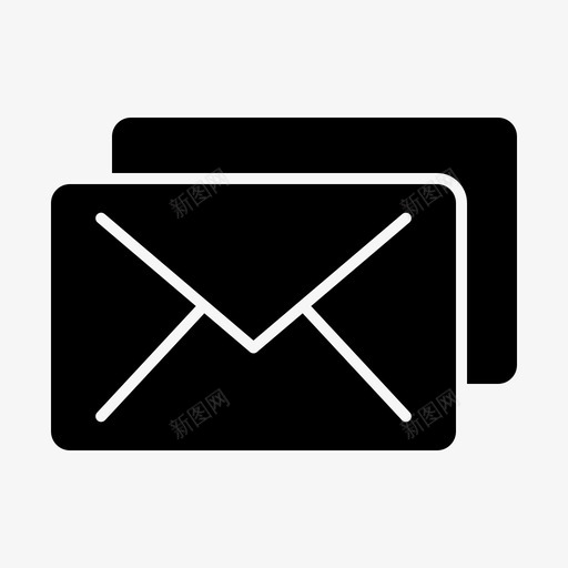 业务邮件电子邮件实心字形图标svg_新图网 https://ixintu.com 业务 字形 实心 电子邮件 邮件