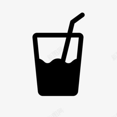冷饮咖啡软饮料图标图标