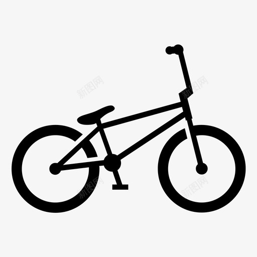 bmx自行车极限运动图标svg_新图网 https://ixintu.com bmx 极限运动 自行车