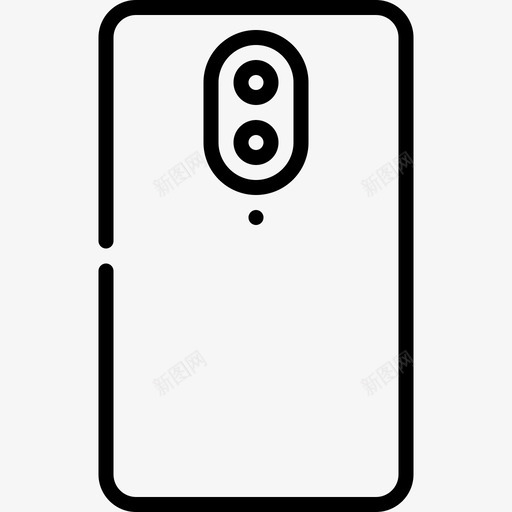 智能手机社交媒体146线性图标svg_新图网 https://ixintu.com 媒体 手机 智能 社交 线性