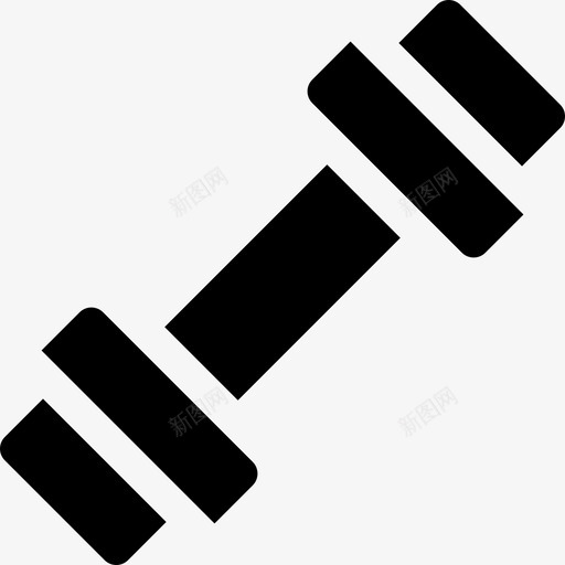 哑铃动力33充满图标svg_新图网 https://ixintu.com 充满 动力 哑铃