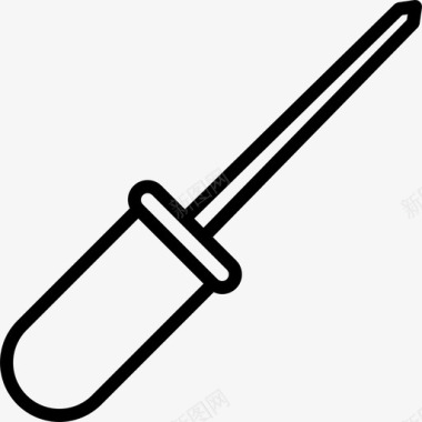 建筑工具工具锥子图标图标