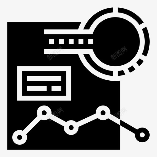 图表数据分析文件图标svg_新图网 https://ixintu.com 分析 图形 图示 图表 数据 数据分析 文件