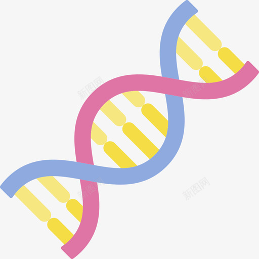 Dna科学119平面图图标svg_新图网 https://ixintu.com Dna 平面图 科学