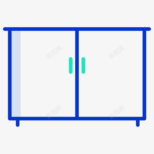 鞋架家具装饰3轮廓颜色图标svg_新图网 https://ixintu.com 家具 装饰 轮廓 鞋架 颜色