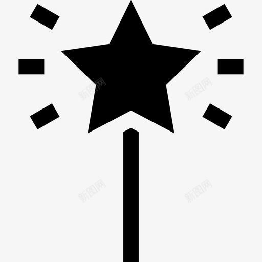 魔杖童话22充满图标svg_新图网 https://ixintu.com 充满 童话 魔杖
