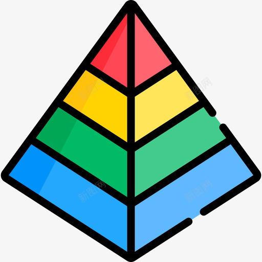 金字塔图信息图表元素16线性颜色图标svg_新图网 https://ixintu.com 信息 元素 图表 线性 金字塔 颜色