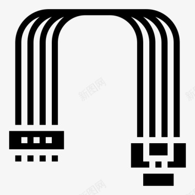 psu连接器电缆通信图标图标