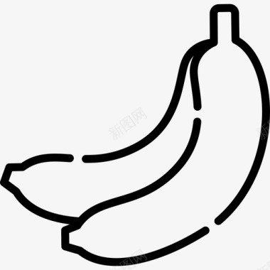 香蕉营养17直系图标图标