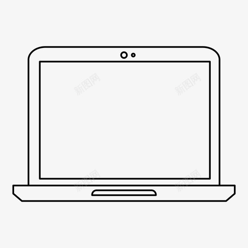 笔记本电脑电子产品macbook图标svg_新图网 https://ixintu.com macbook 屏幕 电子产品 电脑 笔记本