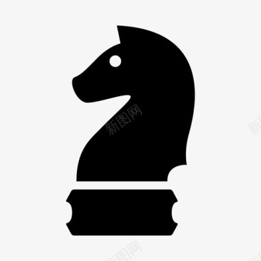 国际象棋商业计划图标图标