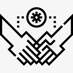 接触传播的接触病毒传播15线状图标高清图片