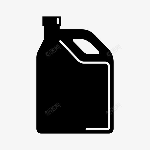 罐装瓶子油图标svg_新图网 https://ixintu.com pvc 塑料 瓶子 罐装