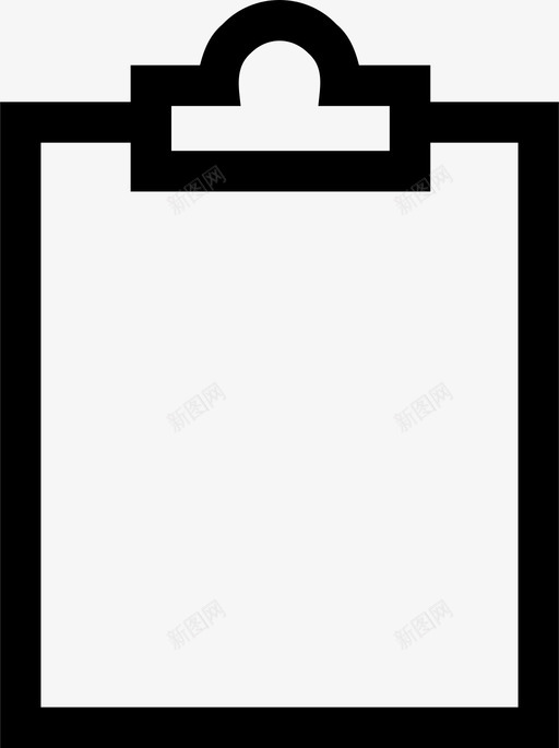 剪贴板文档教育图标svg_新图网 https://ixintu.com 剪贴板 教育 文件 文档 注释