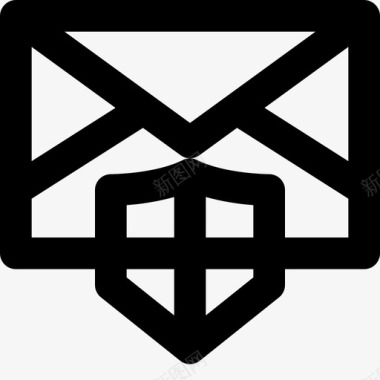 邮件网络安全33直邮图标图标