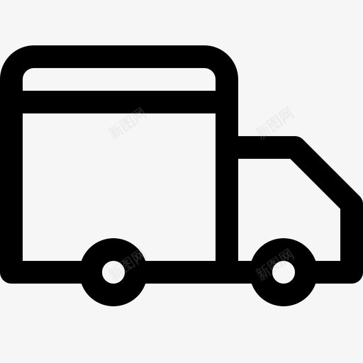 卡车运送汽车道路图标svg_新图网 https://ixintu.com 卡车 在线 市场 汽车 车轮 运送 道路