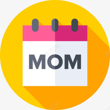 母亲节母亲节32平淡图标图标