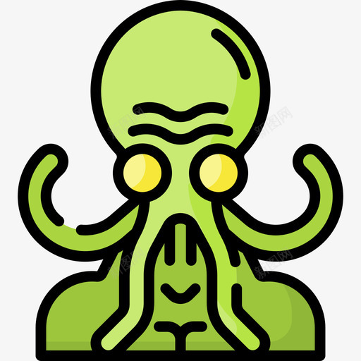 Cthulhu神奇的人物22线性的颜色图标svg_新图网 https://ixintu.com Cthulhu 人物 性的 神奇 线性 颜色