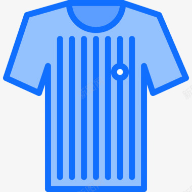 足球运动衫足球70蓝色图标图标