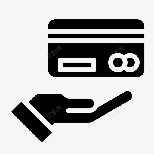 信用卡网上购物7充值图标svg_新图网 https://ixintu.com 信用卡 充值 网上购物