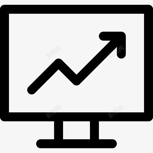 计算机商务405线性图标svg_新图网 https://ixintu.com 商务 线性 计算机