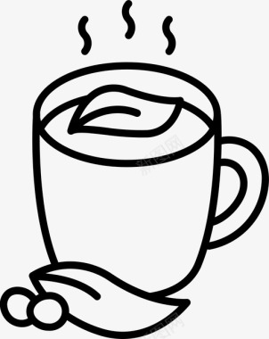 凉茶饮料杯子图标图标