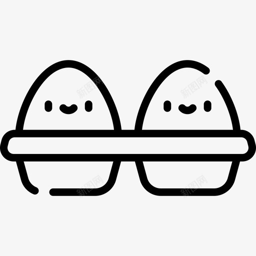 鸡蛋面包店138直系图标svg_新图网 https://ixintu.com 直系 面包店 鸡蛋
