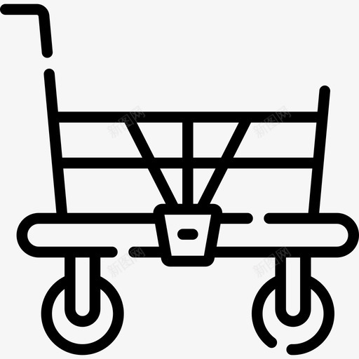 推车工业73直线图标svg_新图网 https://ixintu.com 工业 推车 直线