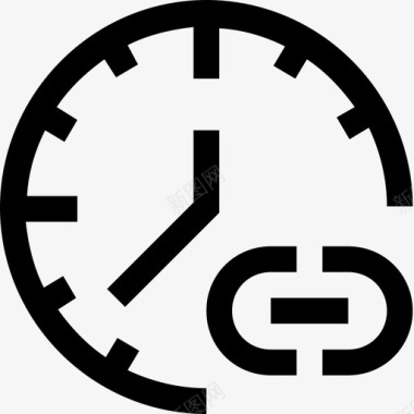 tim 7, link, clock, 图标