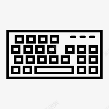 键盘计算机小工具图标图标