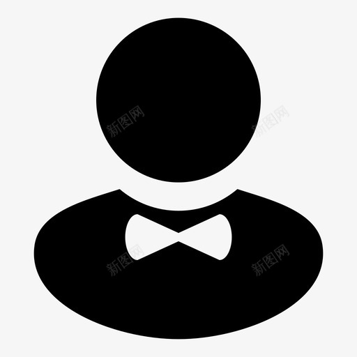 头像商业商人图标svg_新图网 https://ixintu.com 信息 商业 商人 图表 头像 形图 演示 象形