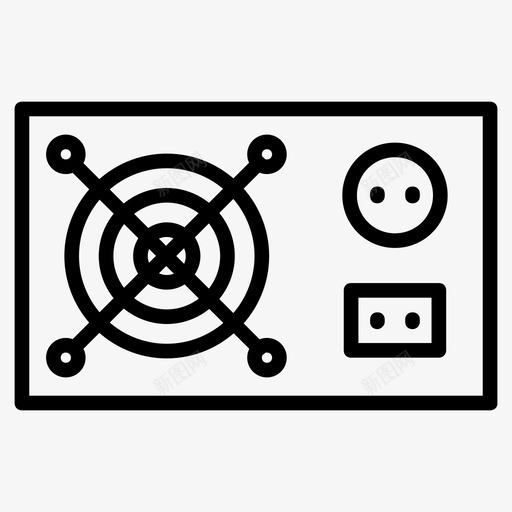 电脑支架排气管硬件图标svg_新图网 https://ixintu.com 64像素 排气管 插座 支架 电脑 电脑硬件 硬件