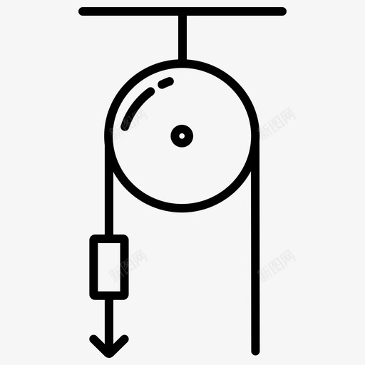 滑轮科学技术3概述图标svg_新图网 https://ixintu.com 概述 滑轮 科学技术