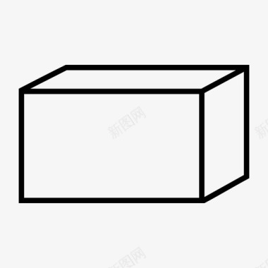 块条盒图标图标
