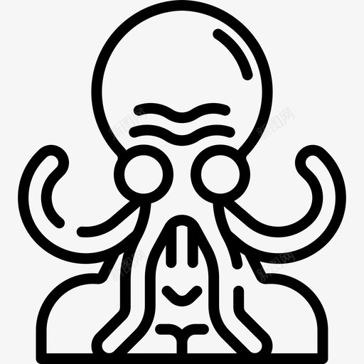 Cthulhu神奇人物24直系图标svg_新图网 https://ixintu.com Cthulhu 人物 直系 神奇