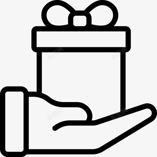 礼物奖励34直系图标svg_新图网 https://ixintu.com 奖励 直系 礼物