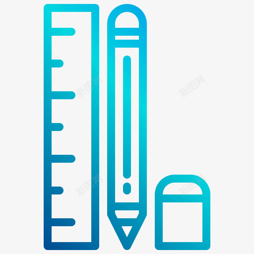 绘图126学校线性梯度图标svg_新图网 https://ixintu.com 学校 梯度 线性 绘图