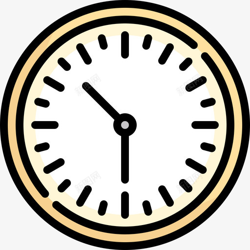 时钟速度表时间15线性颜色图标svg_新图网 https://ixintu.com 度表 时钟 时间 线性 速度 颜色