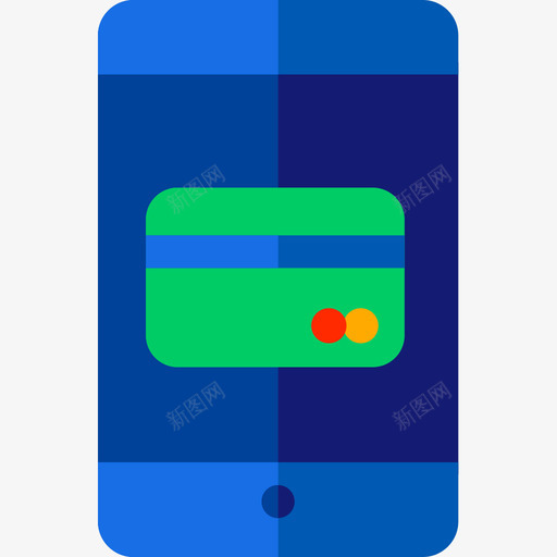 移动支付数字服务18扁平图标svg_新图网 https://ixintu.com 扁平 支付 数字 服务 移动