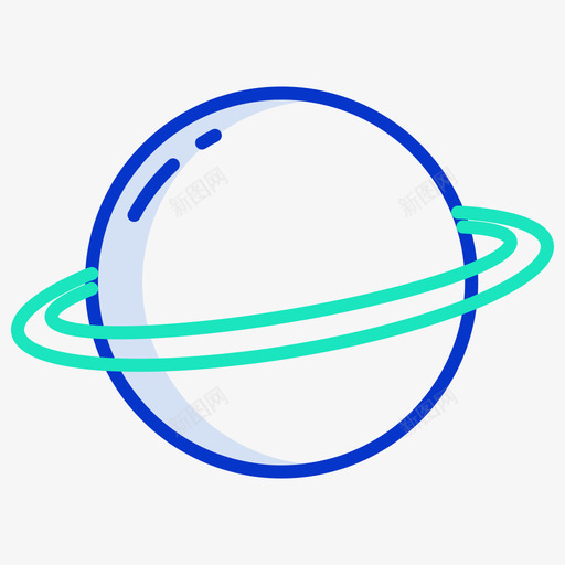 星球科学技术5轮廓颜色图标svg_新图网 https://ixintu.com 星球 科学技术 轮廓 颜色