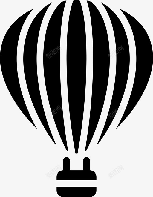 热气球航空43填充图标svg_新图网 https://ixintu.com 填充 热气球 航空
