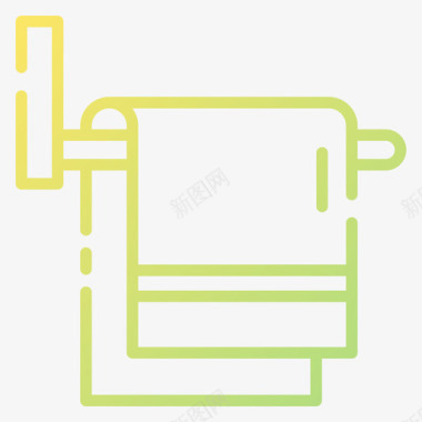 毛巾清洁118梯度图标图标