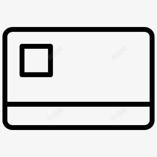 信用卡信用卡支付借记卡图标svg_新图网 https://ixintu.com 信用卡 借记卡 支付 购物 钱包