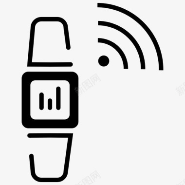 智能手表通讯设备时间图标图标