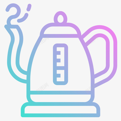 锅炉咖啡机2梯度图标svg_新图网 https://ixintu.com 咖啡机 梯度 锅炉