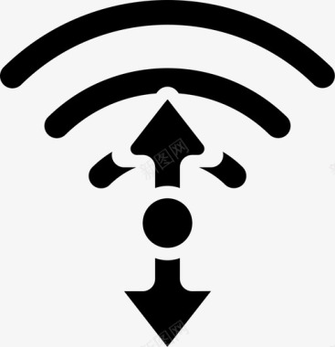 Wifi无线3填充图标图标