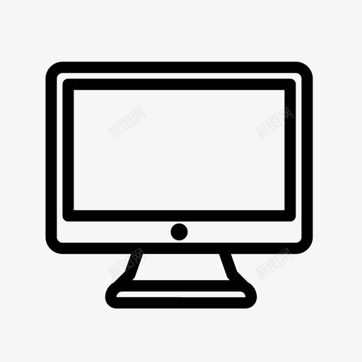 mac电脑dekstop图标svg_新图网 https://ixintu.com dekstop imac mac 电子 电脑 设备