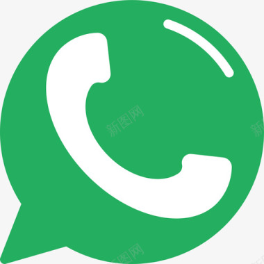 Whatsapp社会份额3持平图标图标