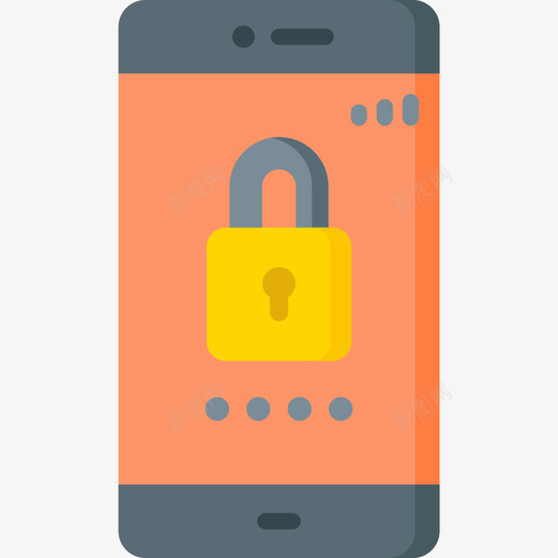 安全码android应用程序13平面图标svg_新图网 https://ixintu.com android 全码 安全 平面 应用程序